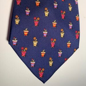 Salvatore Ferragamo, Silk Tie for Flower lovers